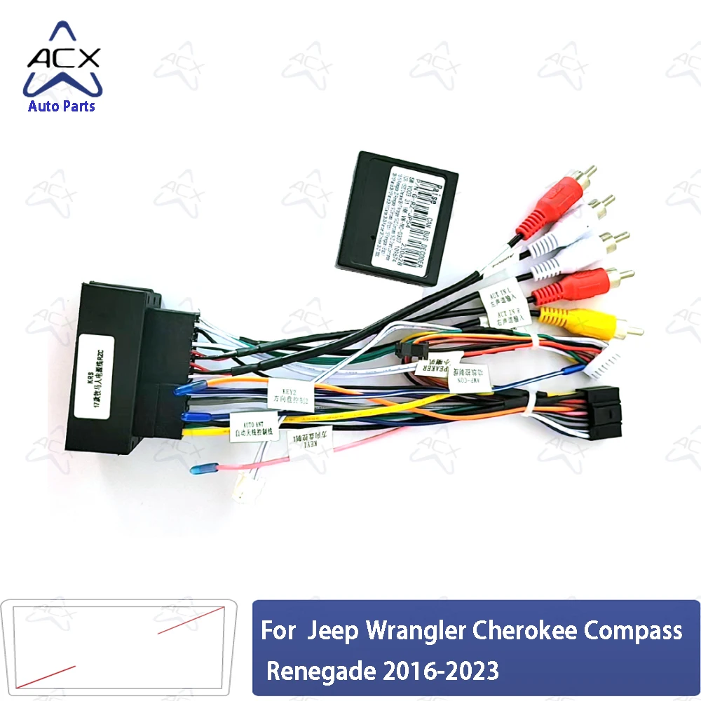 ¿Qué es el color de cables de estéreo y cómo elegir el adaptador correcto para tu Jeep 2016-2023?
