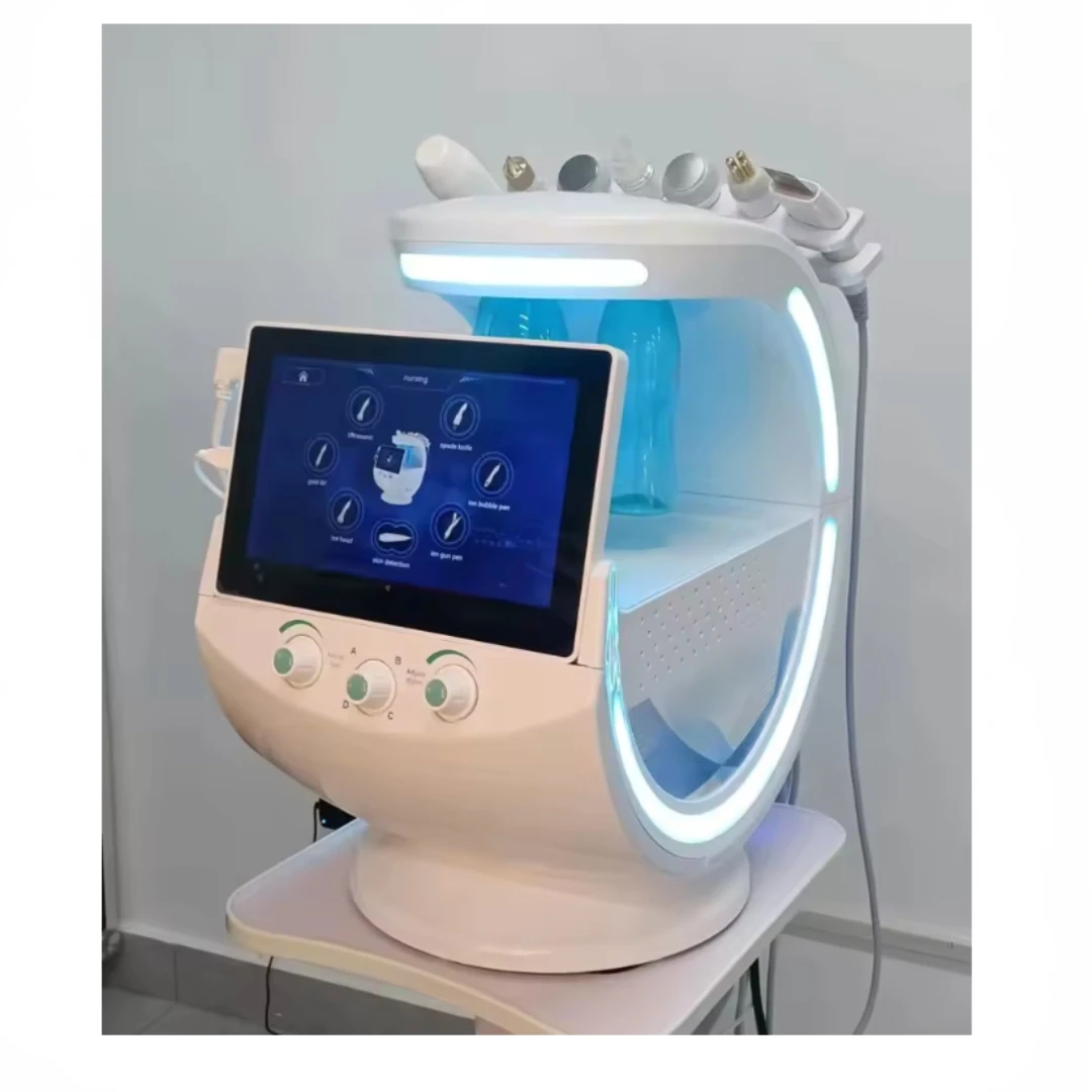 

Best Intelligent Ice Blue Facial Care Machine 2026 Hydrofacial 7-in-1 Professional Portable Skin Grinding Machine Latest