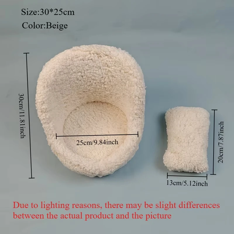 Newborn Baby Photography Posing Doll Training Model For Photographers Workshop Teaching Practice Flexible Joint Simulation Dummy image 4