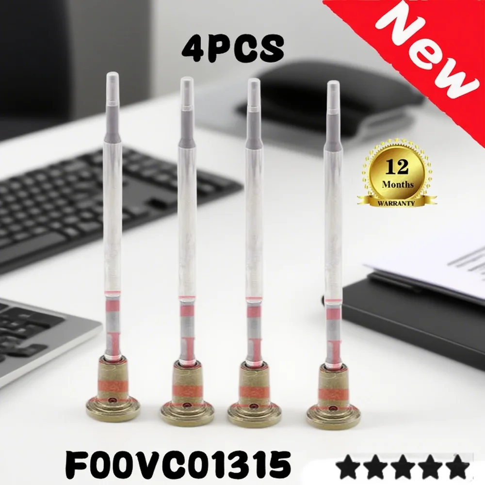

4PCS F00VC01315 Diesel Valve For Injector PEUGEOT FORD CITROEN 0445110136 0445110188 0986435090 1980E5 1254398 96507606