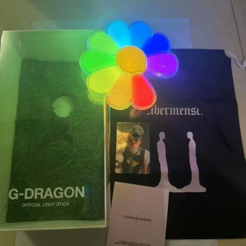 جديد حار Kpop Bigbang G-Dragon عصا الضوء الرسمية Gd ليتل ديزي ضوء عصا الفلورسنت عصا اليد الخفيفة Gitfs اللعب