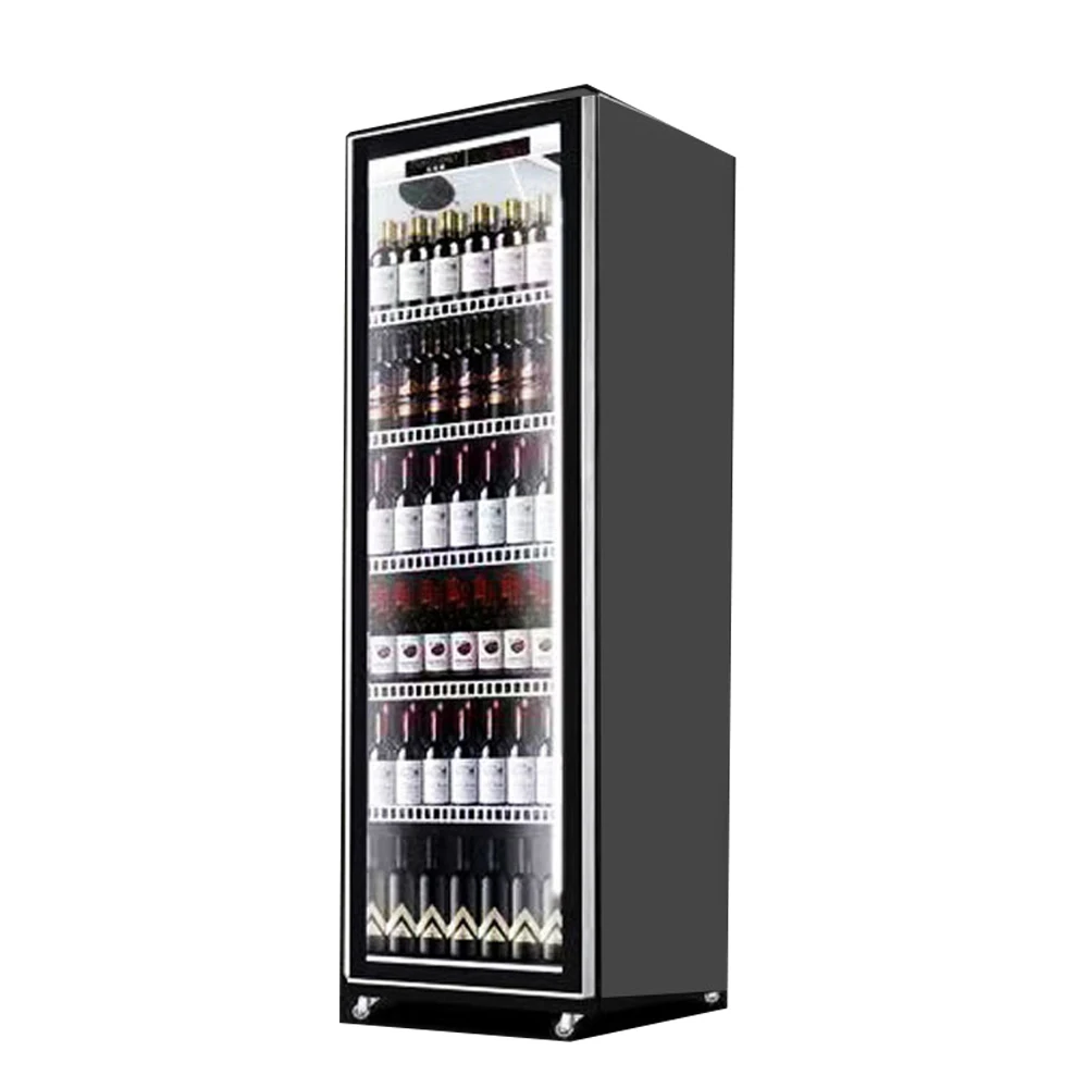 Vertical Beverage Fridge for Bar Use-Beer and Soft Drink Display Refrigeration Equipment