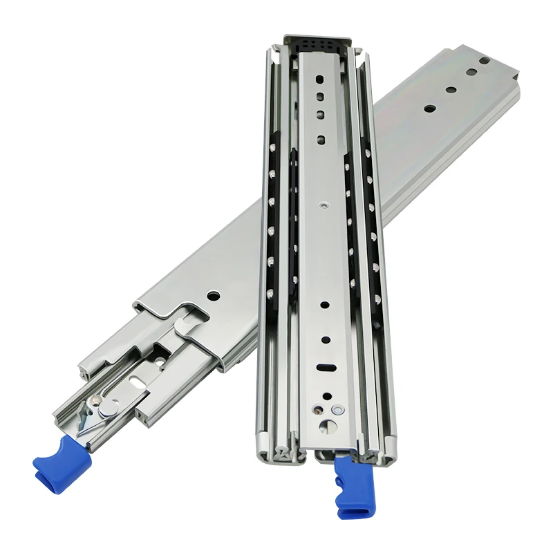 

7613 60inches Tool Box Telescopic Drawer Slides Ball Bearing Heavy Duty Drawer Slides for Storage Holders & Racks