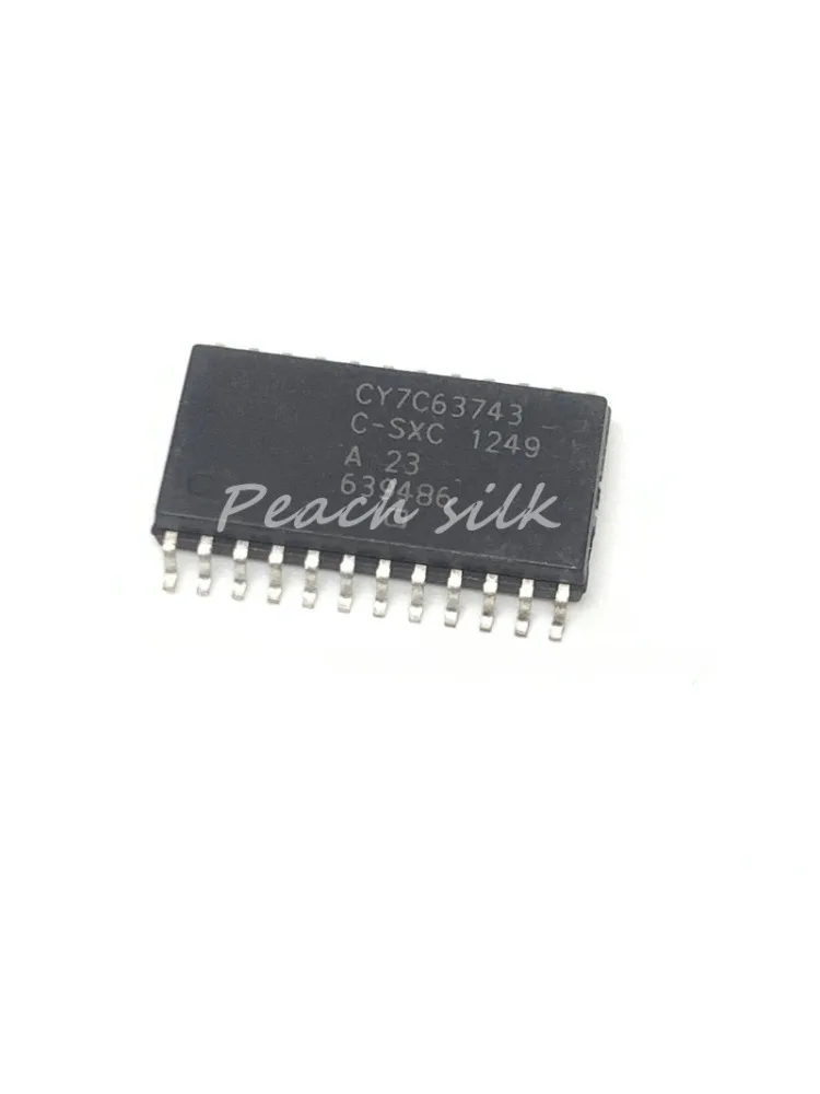 (5piece)CY7C63743C-SXC CY7C63743C USB Controller IC Chip SMT SOP24