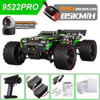 1:16 85 km /H or 50KM/H RC Car 4WD with LED high-speed drift racing 4x4 brushless remote control car Christmas gift for children