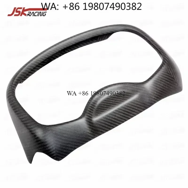 Wmwmnu Carbon Fiber Interior Dashboard Trim for 2015-2018 540C 570S 570GT 600LT Car Accessories Center Console Panel