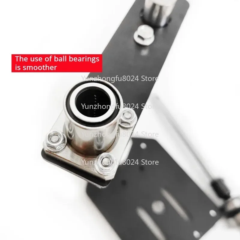 

B12 1.5-10MM Chuck Manual Tapping Machine Small Vertical Desktop Tapper Adjustable T-Handle Tap Holder Wrench