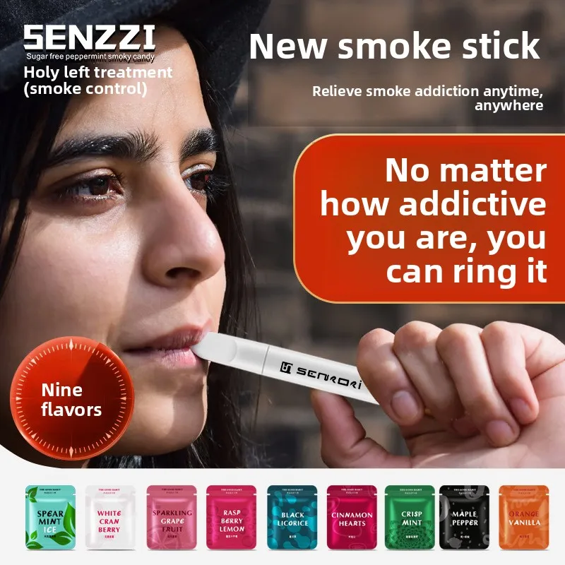 Nicotine Free Smoking Cessation Rod Healthy Fruit Flavor Assisted Smoking Cessation Stick Cotton Core Replacing Smoking view 2