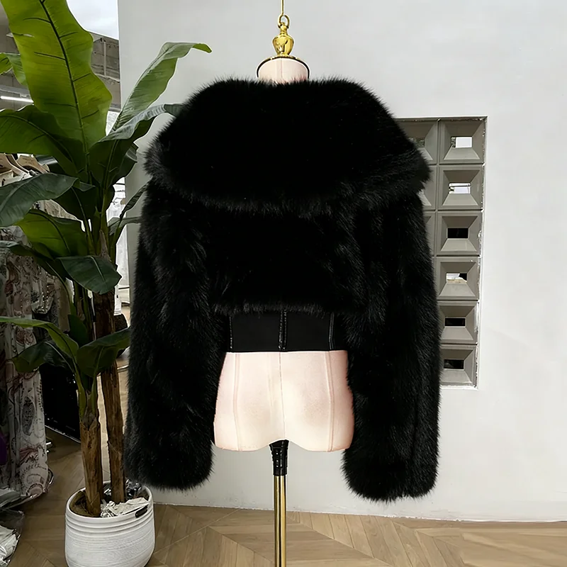 KBQ, chaquetas adelgazantes con cremallera empalmada de temperamento sólido para mujer, cuello en V, manga larga, chaqueta cálida elegante, moda femenina, invierno, nuevo