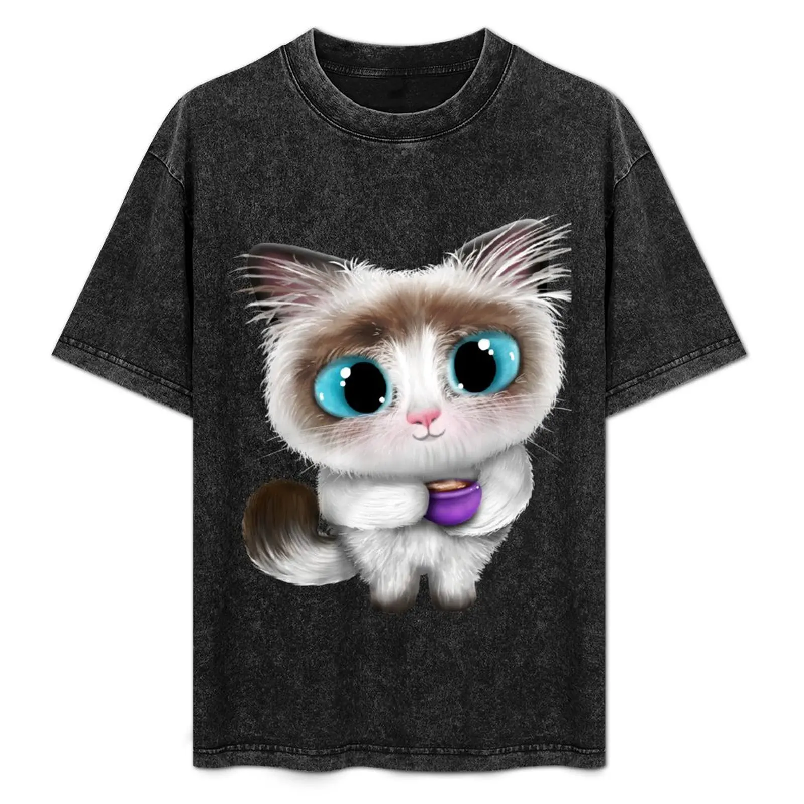 

Ragdoll T-Shirt Simple Trendy Casual T-Shirt