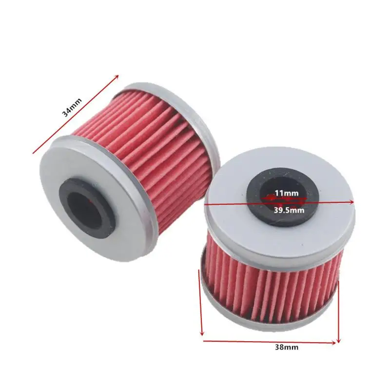 High Quality Motorcycle Engine Oil Filter for CRF150R CRF250R 250X Maintains Engine Power for Racing