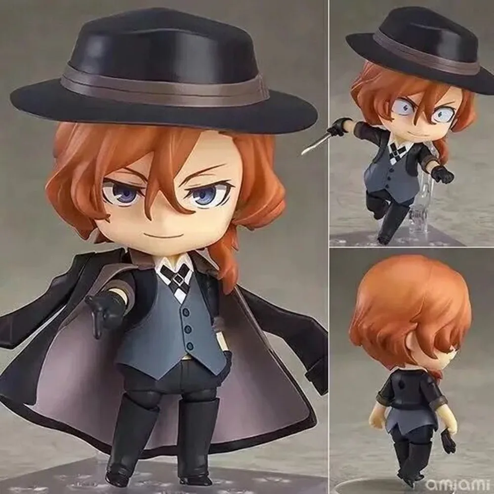 Nakajima Atsushi Dazai Osamu Figuur Speelgoed Nakahara Chuuya Acchion Figuur Akutagawa Ryunosuke Collectible Model PVC Ornamenten Gift