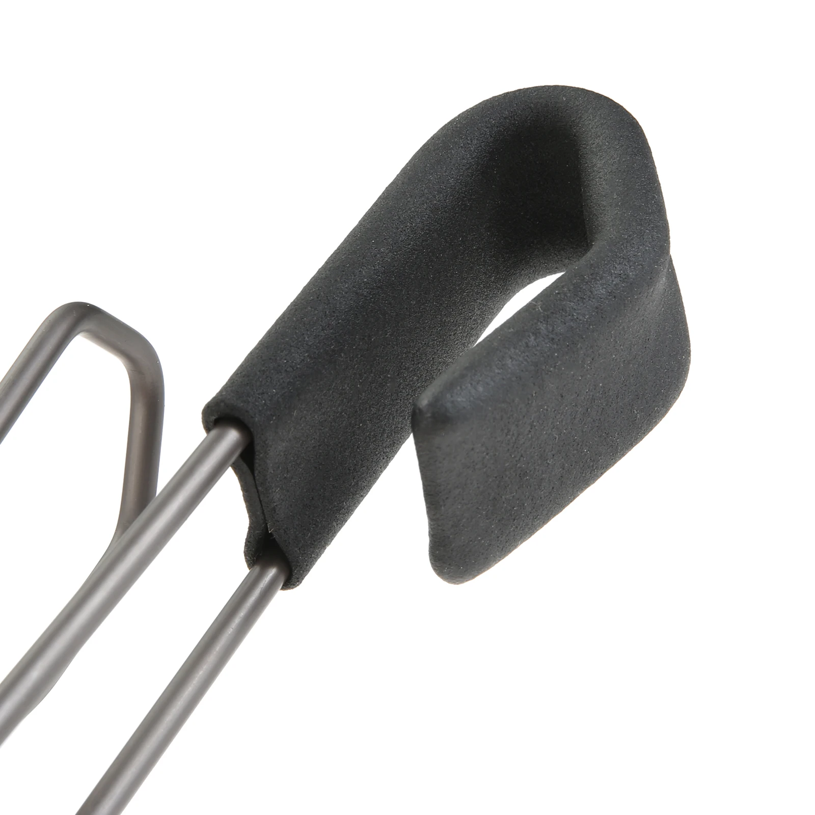 1 قطعة حامل كرة جولف أسود الصلب + PP الإسفنج الصلب المسار الإطار حامل كرة جولف لحقيبة يمكن أن تحمل 3 كرات هدايا الغولف 7x1.5x1.65in #5