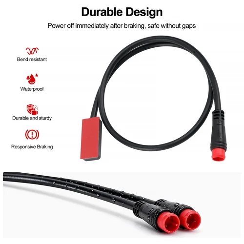 Imagen 2 del producto Cable de Sensor de corte de potencia de freno hidráulico para Motor Bafang BBS01/BBS02/BBSHD, accesorios para bicicleta eléctrica