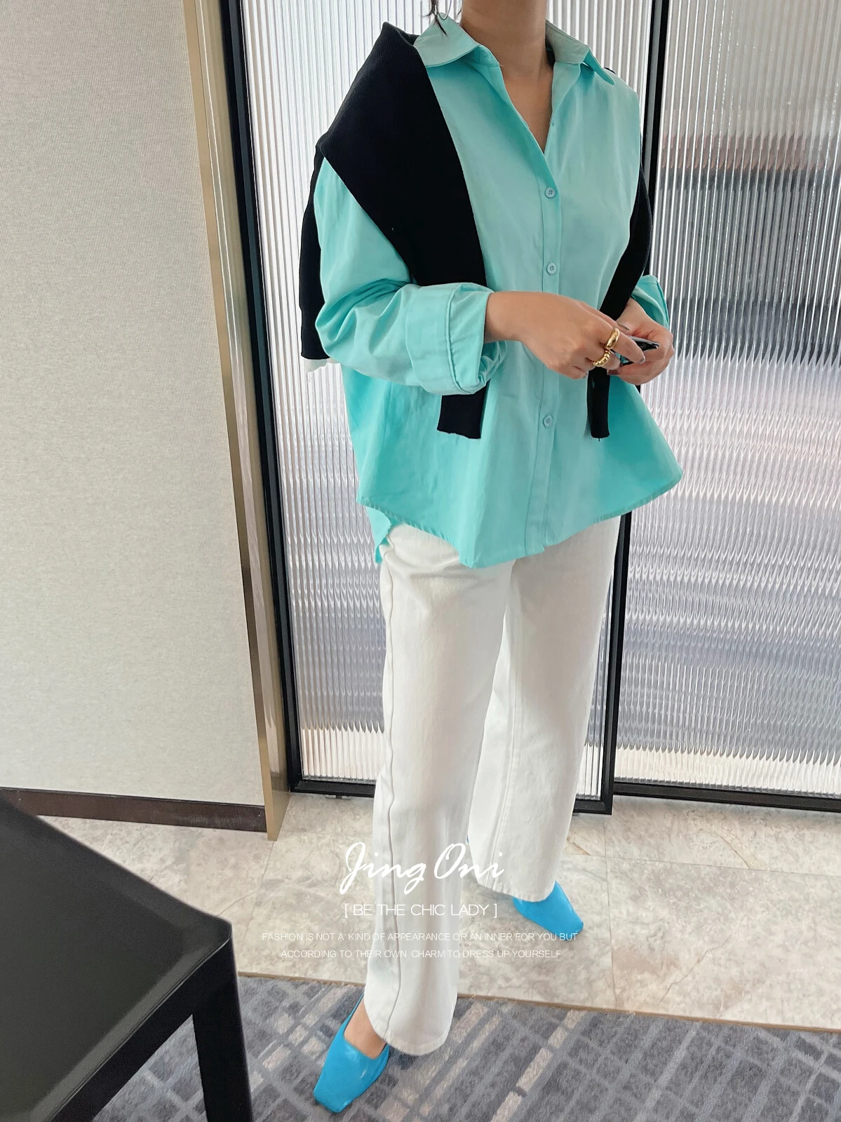 Shirts Blouses Woman Clothing Spring Summer 2024 Korean Style Fashion Vintage Elegant Oversize Long Sleeve Top Crop Luxury Chic