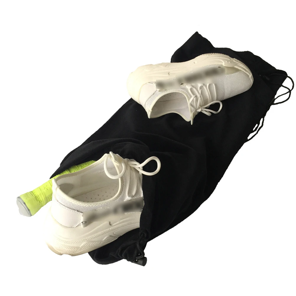 

Tennis Racket Protective Cover Kid Outdoor Case Bag Drawstring Bags Black Large Light