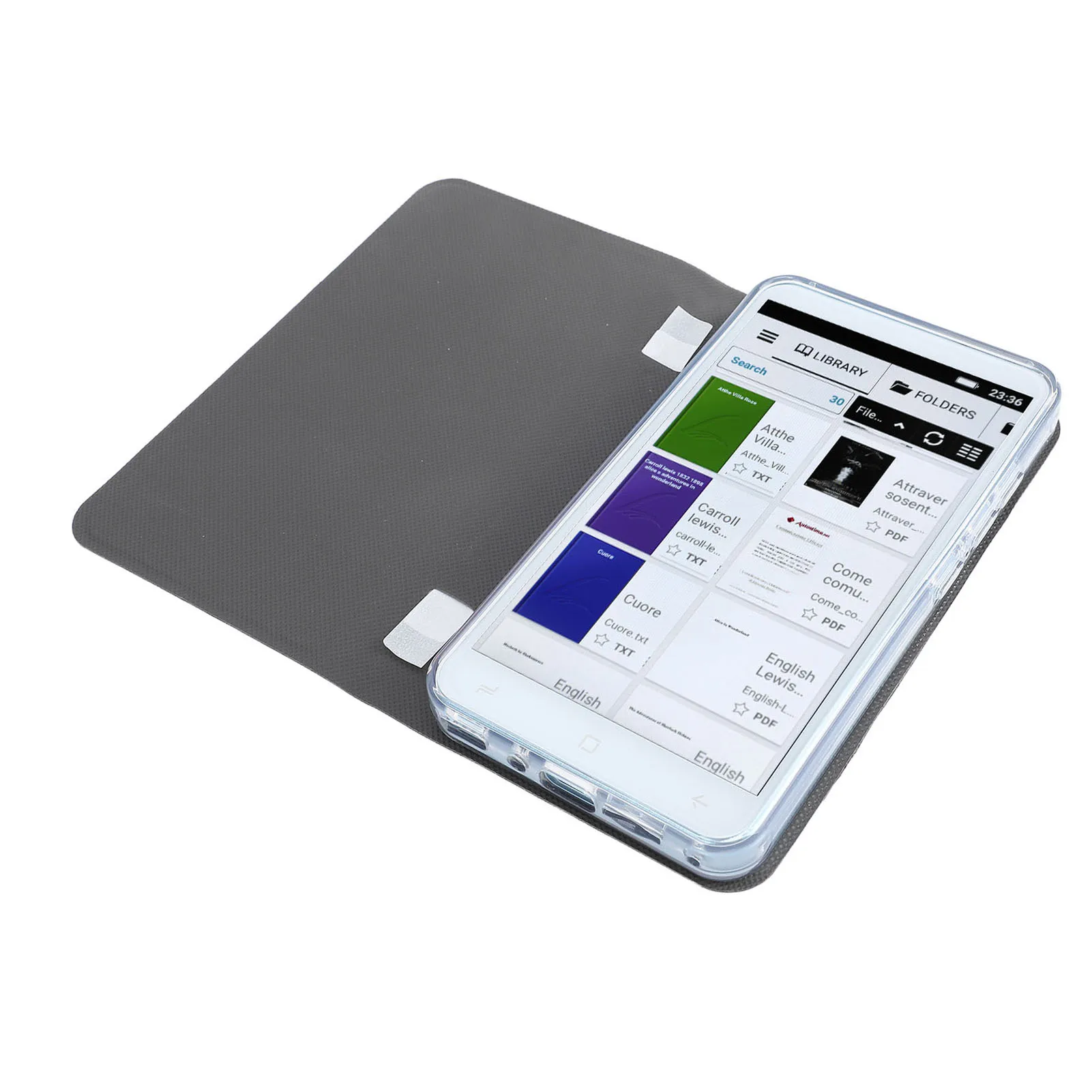 قارئ الكتب الإلكترونية قارئ الكتب الإلكترونية 1 + 8 جيجابايت 5 بوصة شاشة LCD ملونة تعمل باللمس واي فاي بلوتوث FM قارئ الكتب الرقمية المحمولة