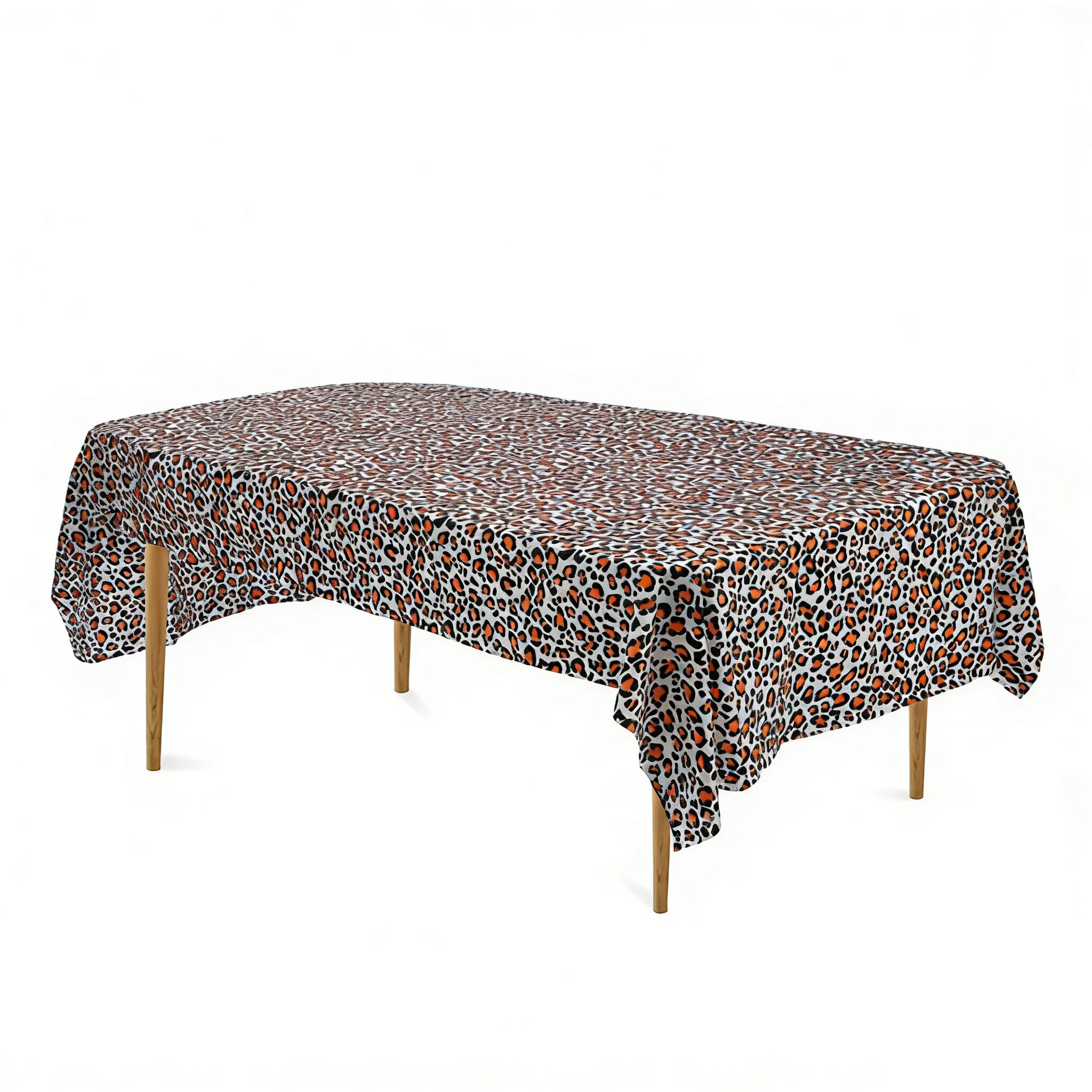 1pc Kuh Druck Tischdecke Einweg Rechteck Kunststoff Tisch Abdeckung Cowboy Tischdecke für Tier Themen Geburtstag Party Decor – Detail 7