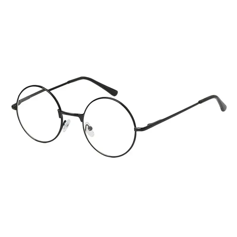 +1,0 ~ + 4,00 Retro Metall Runde Rahmen Felge Herren Damen Damen Lesebrille Blaulicht Brille Frühling Brillen Beine – Detail 8