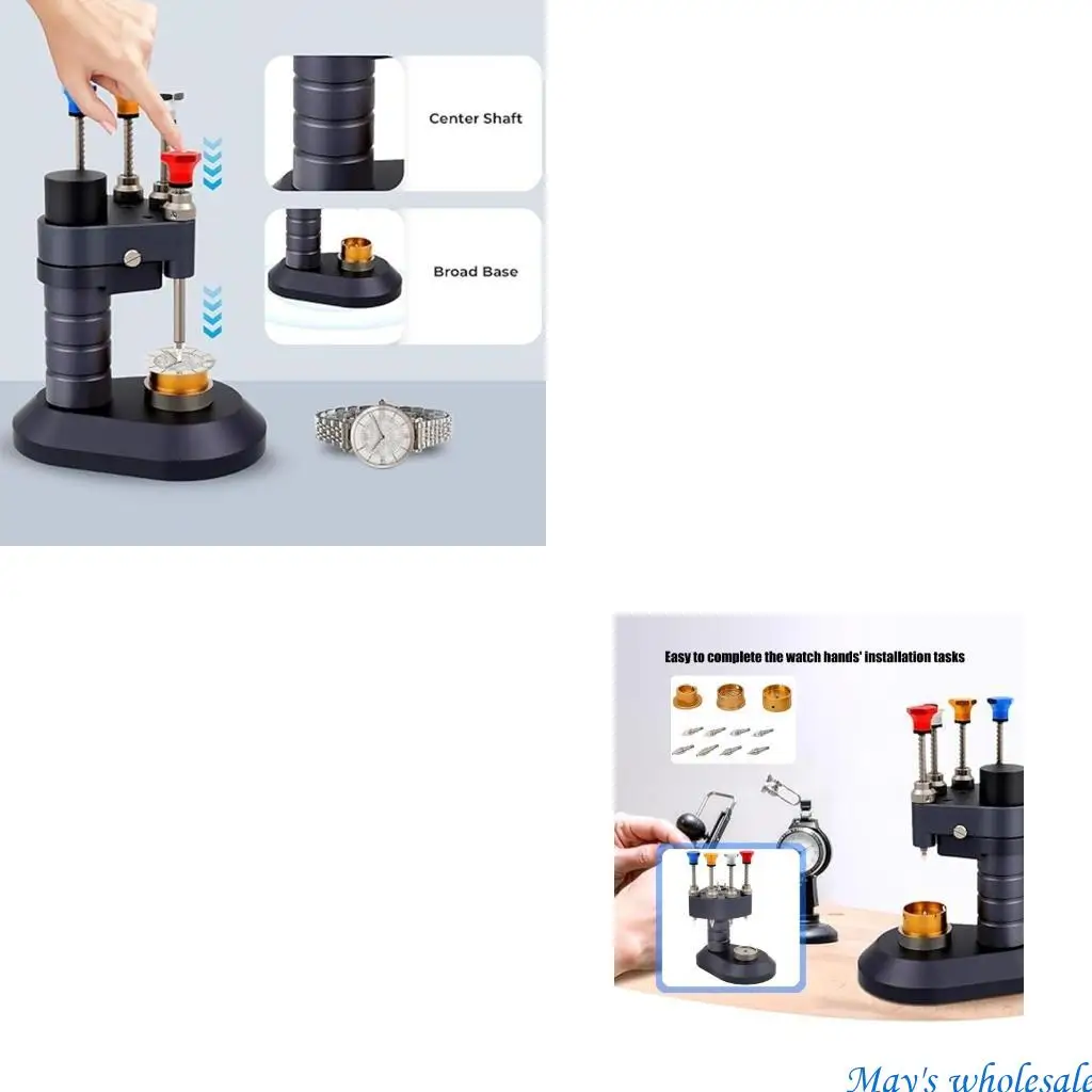 

4Pin Watch Hand Installation Tool Professional Watch Hand Presser Needle Loader for Machine Repair Accessories 448A
