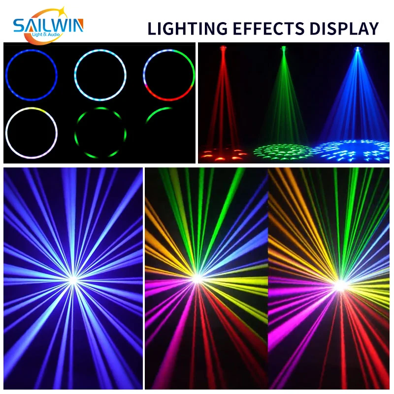 SAILWIN Sharpy 295W 14r 조절식 무빙 헤드 빔 라이트 무대 조명 장비 웨딩 DMX RGBW 무빙 헤드 라이트