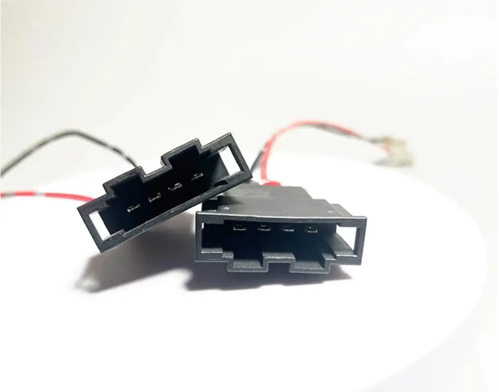 2Pcs Car Speaker Wire Harness Adaptor Replace Vehicle Connection Plug Cable Connector VOIKSWAGEN for Golf for Seat for Passat