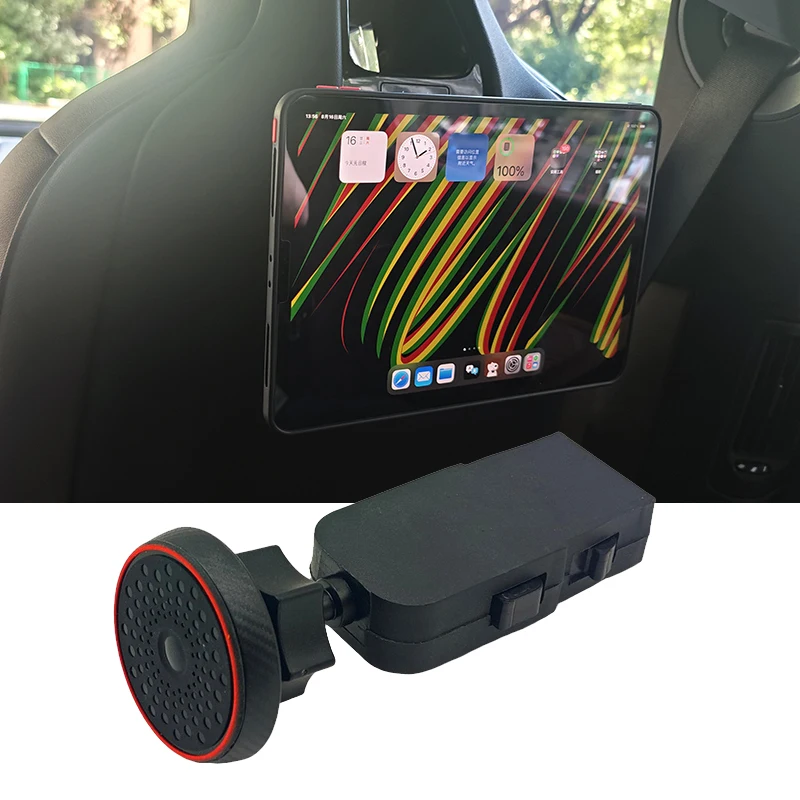 

BMW 5 7 Series I5 I7 IX X7 X5 X3 G45 2024 2025 2023 Car Accessories Rear Seat Pad Holder Magnetic Phone Stand Trim