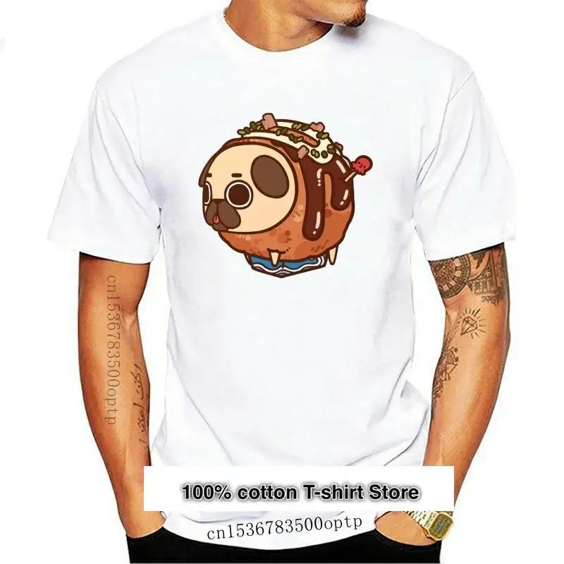 Camiseta de animación para niños PAG Takoyaki, diseño loco único para hombre, 100% algodón, top