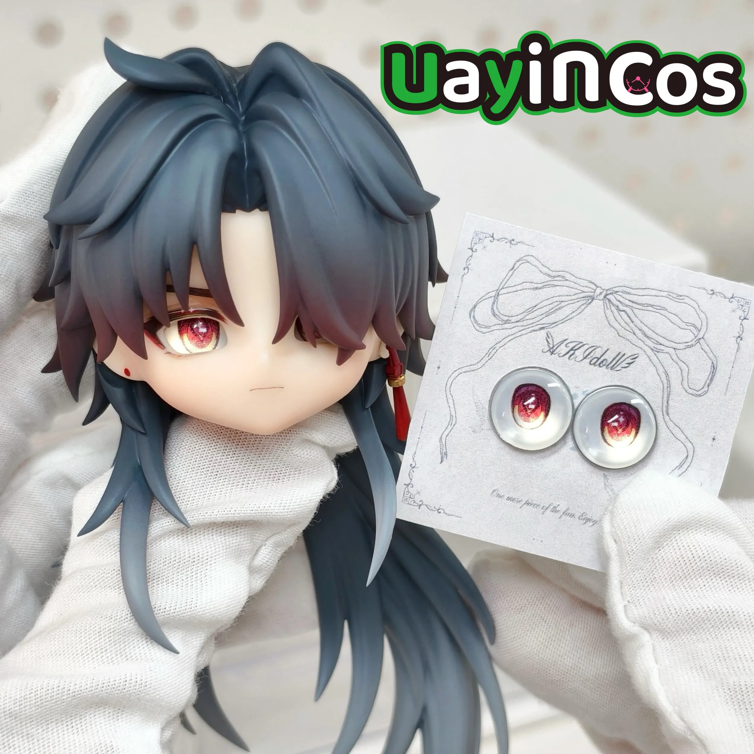 Honkai:Star Rail Blade Ob11 GSC Faceplates Water Sticker Open Eye Face BJD Doll Accessories Game Anime Toy Gifts Cosplay