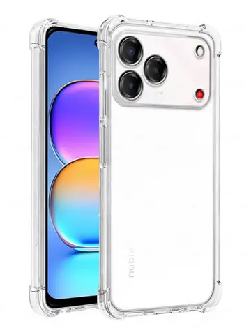 Shockproof Airbag Full Protection TPU Soft Case For ZTE Blade nubia V80 Pro Design Max Protective Cover Capa Fundas Coque