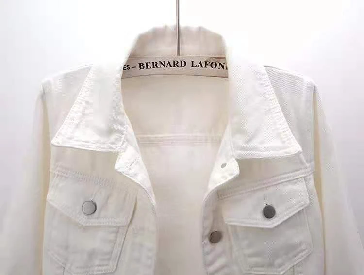 Women Denim Jacket Spring Autumn Short Coat Pink Jean Jackets Casual Tops Purple Yellow Purple Blue Loose Tops Lady Outerwear 16 Sa92145496d8849dba00d713c2eaf2b39o