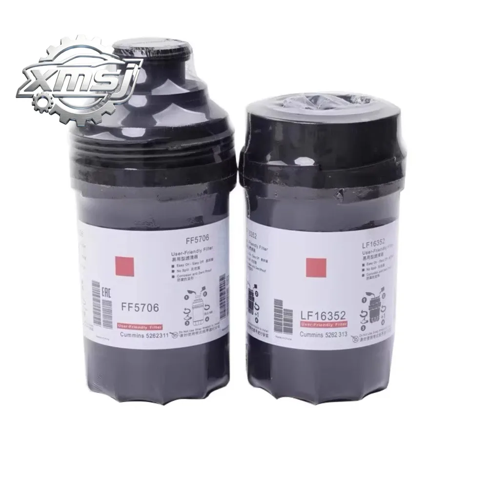 Adecuado para filtro de aceite Foton Cummins 3.8CTX Oumark LF16352 elemento filtrante diésel FF5706
