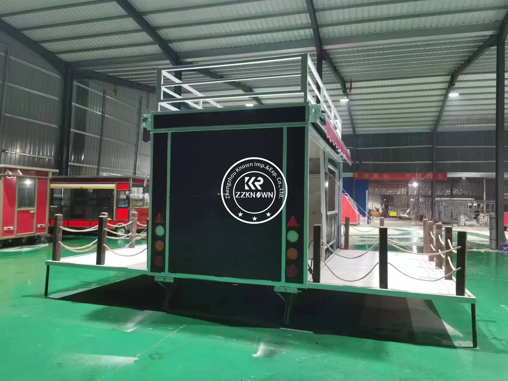 20ft مقطورة الغذاء المتنقلة البيتزا عربة خدمة الطعام كشك مقهى شاحنة الآيس كريم مع مطبخ كامل الولايات المتحدة للبيع