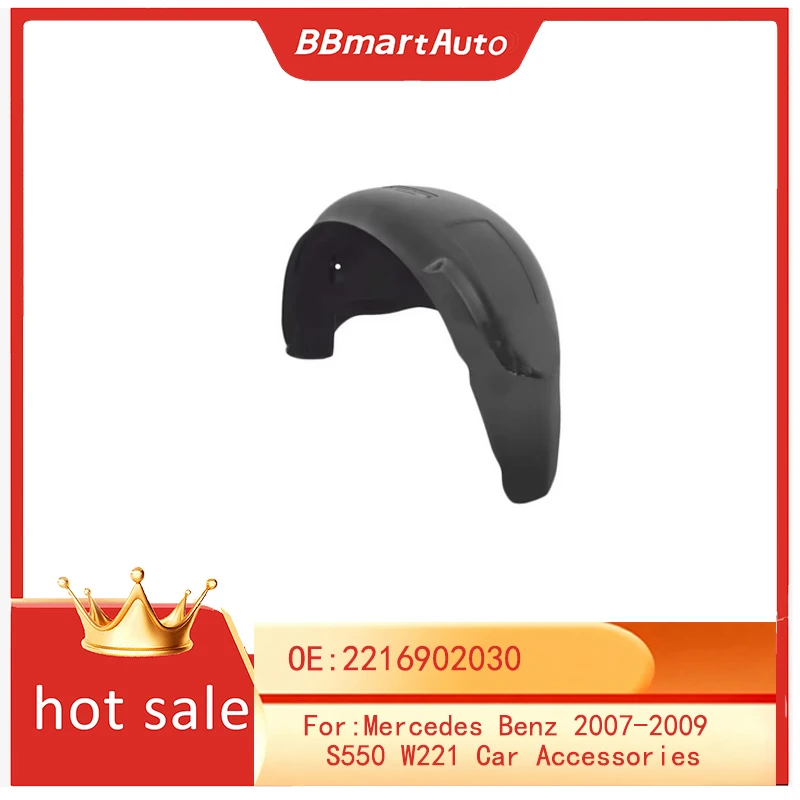 

2216902030 BBmart Auto Parts 1pcs Rear Left Fender Liner For Mercedes Benz 2007-2009 S550 W221 OE 2216902030 Car Accessories