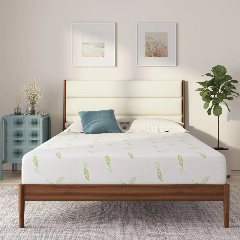 

Twin Size Mattress, 6 Inch Green Tea Infused Memory Foam Mattress, Twin Size Mattress Bed in a Box