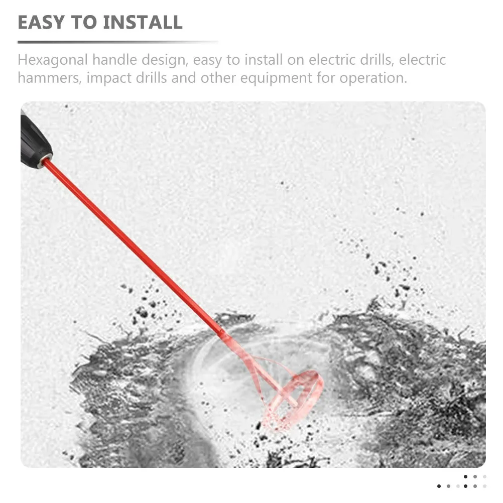 1 قطعة قضيب خلط رئيس الطلاء اثارة قضبان الاسمنت العصي الحفر الكهربائية خلاط الطين دريوال الطين خلاط الاسمنت خلط قضبان الكهربائية
