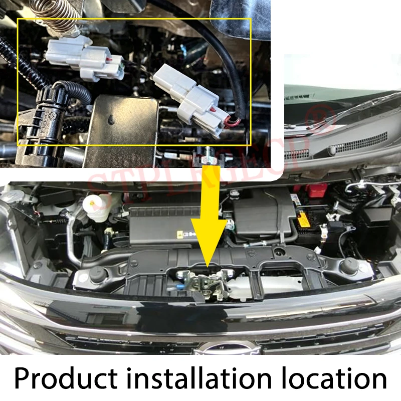 Car Stop Start Engine System Off Device Control Sensor Plug Stop Cancel for Mitsubishi Delica Mini EK Space BA2 2025 2026 2027 view 3