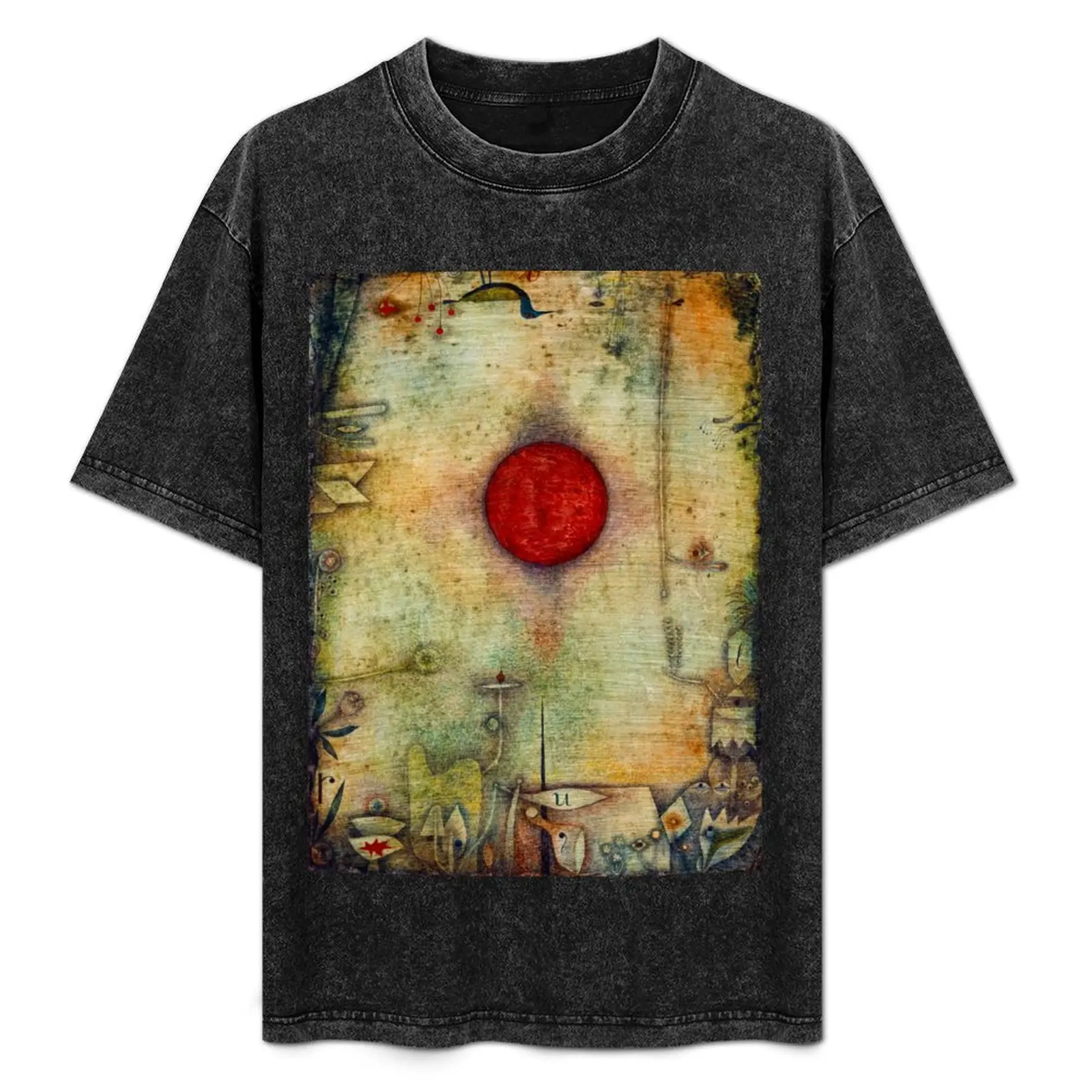 

PAUL KLEE HD - Ad marginem (1930) T-Shirt plain luxury clothing labubu blanks vintage graphic tee Men's clothing