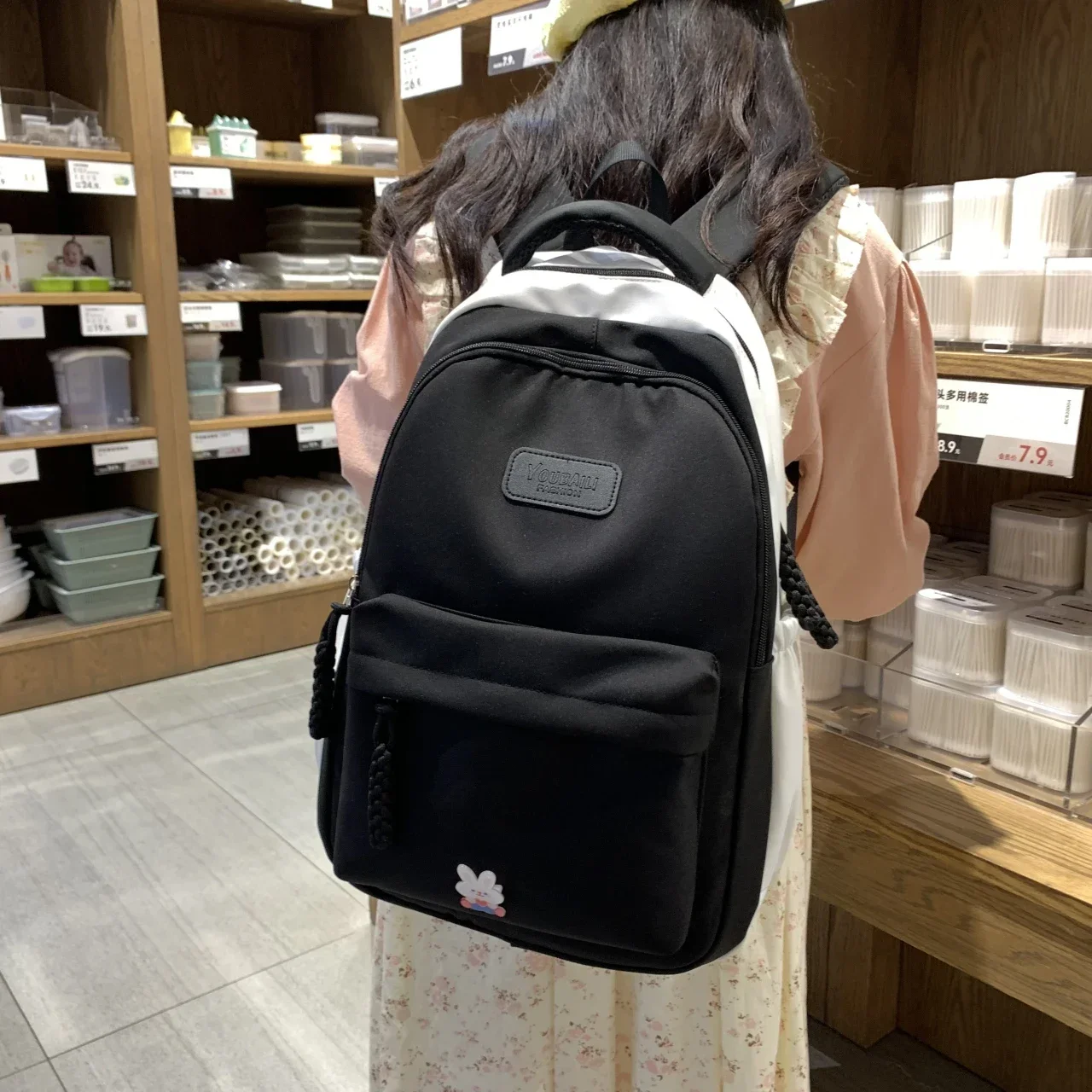 Mochila Campus de grande capacidade para estudantes do ensino médio e estudantes universitários, bolsa de viagem ao ar livre, 18,5"