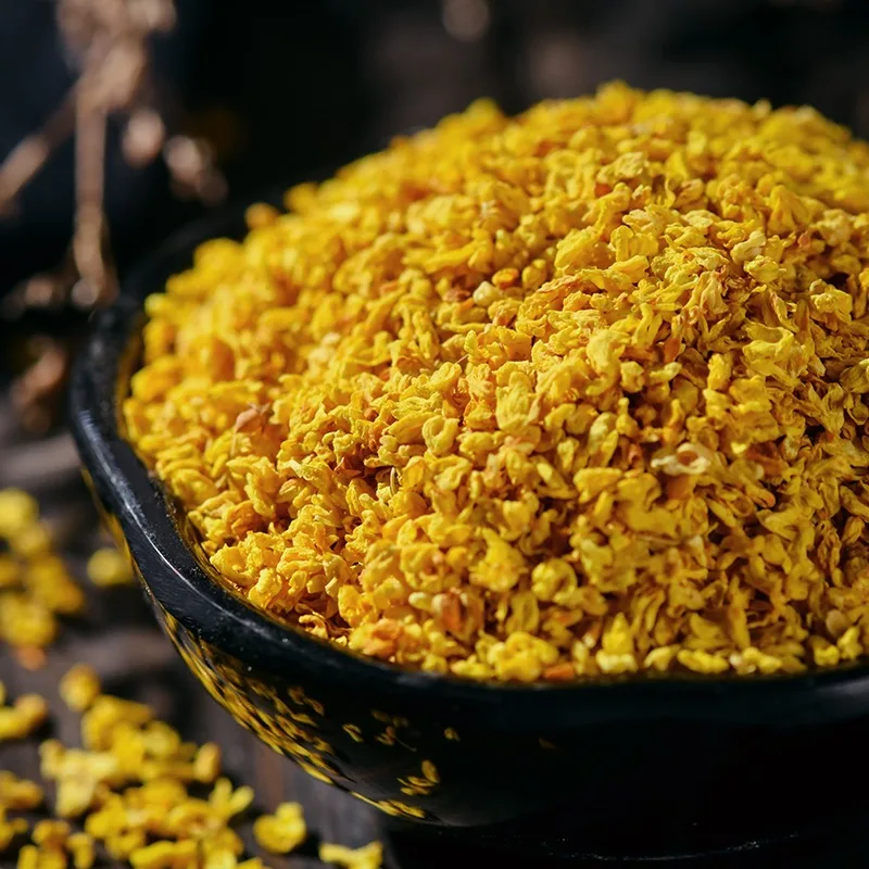 Yellow+Red Series:New100% Natural Golden/Red Osmanthus Dried Flowers For Aromatherapy Candle Resin Jewelry Soap Making Art Craft