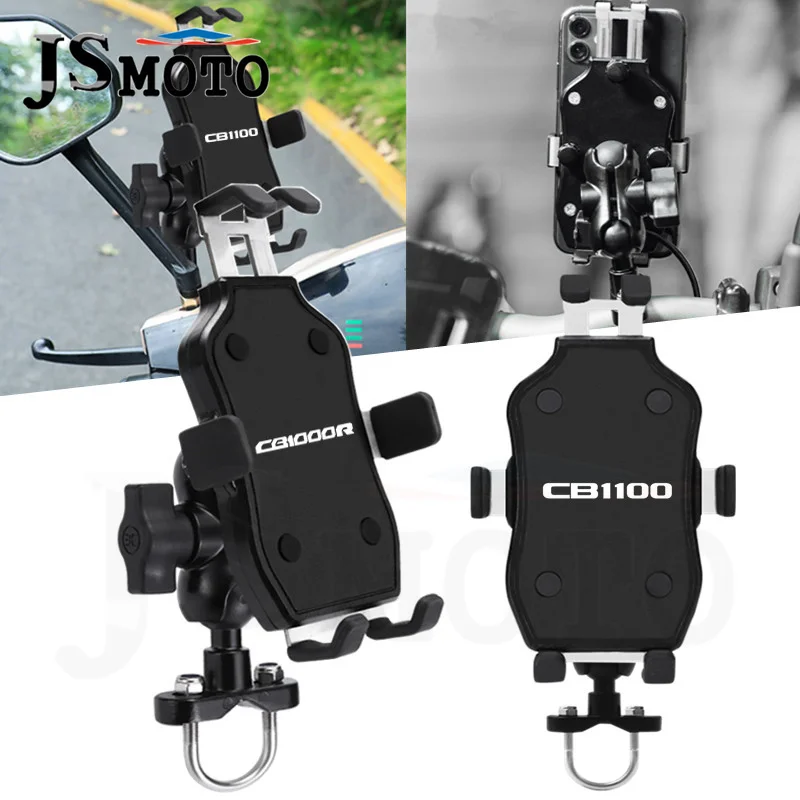 

For HONDA CB1300 CB1100 CB1000R CB 1300 1100 1000R Motorcycle handlebar Mobile Phone Holder Mount GPS stand bracket Accessories