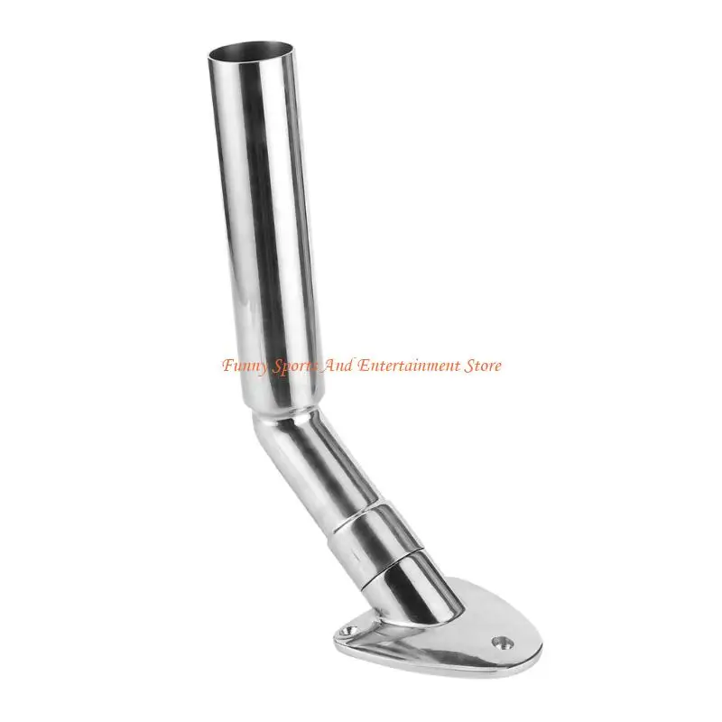 حامل قضيب صيد قابل للتعديل C4DE مثبت على سطح السفينة لقوارب الصيد مع قاعدة نونسليب وهيكل من الفولاذ المقاوم للصدأ