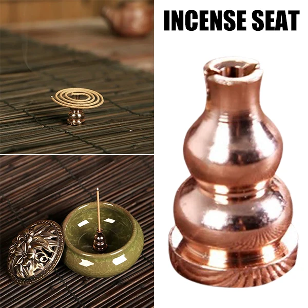 Incense Burner Metal Incense Holder Cone Incense Holder Portable Coil Incense Holder for Indoor In Stock