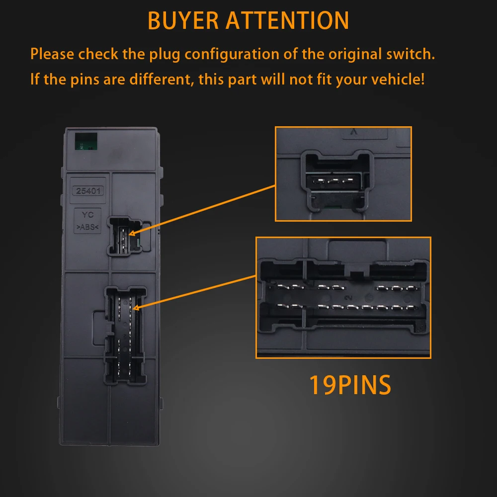 For Nissan Sentra 254013SH0A 25401-3TA5A 25401-3NA0A 25401-3NA0B 25401-3SH0A Electric Power Car Window Master Switch