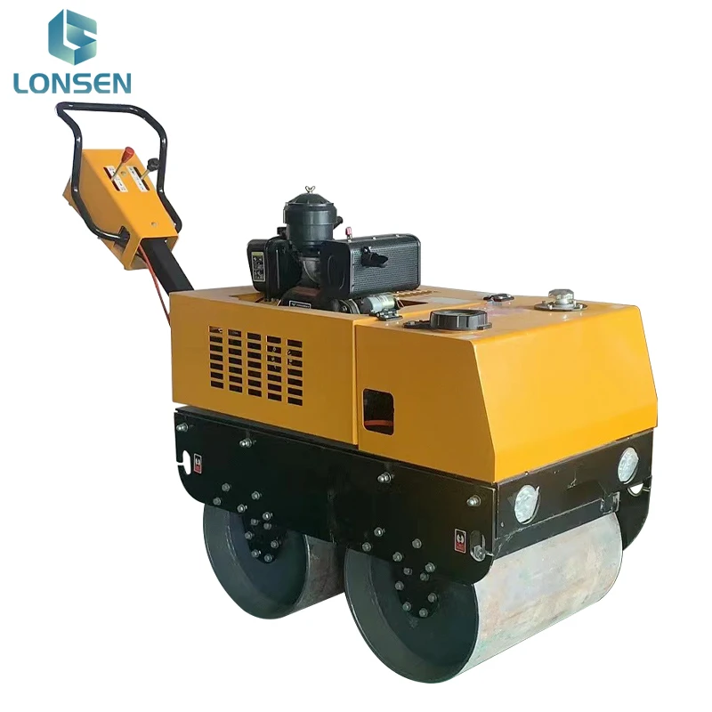 

Handheld Small Double Drum Diesel/ Earth Road Roller