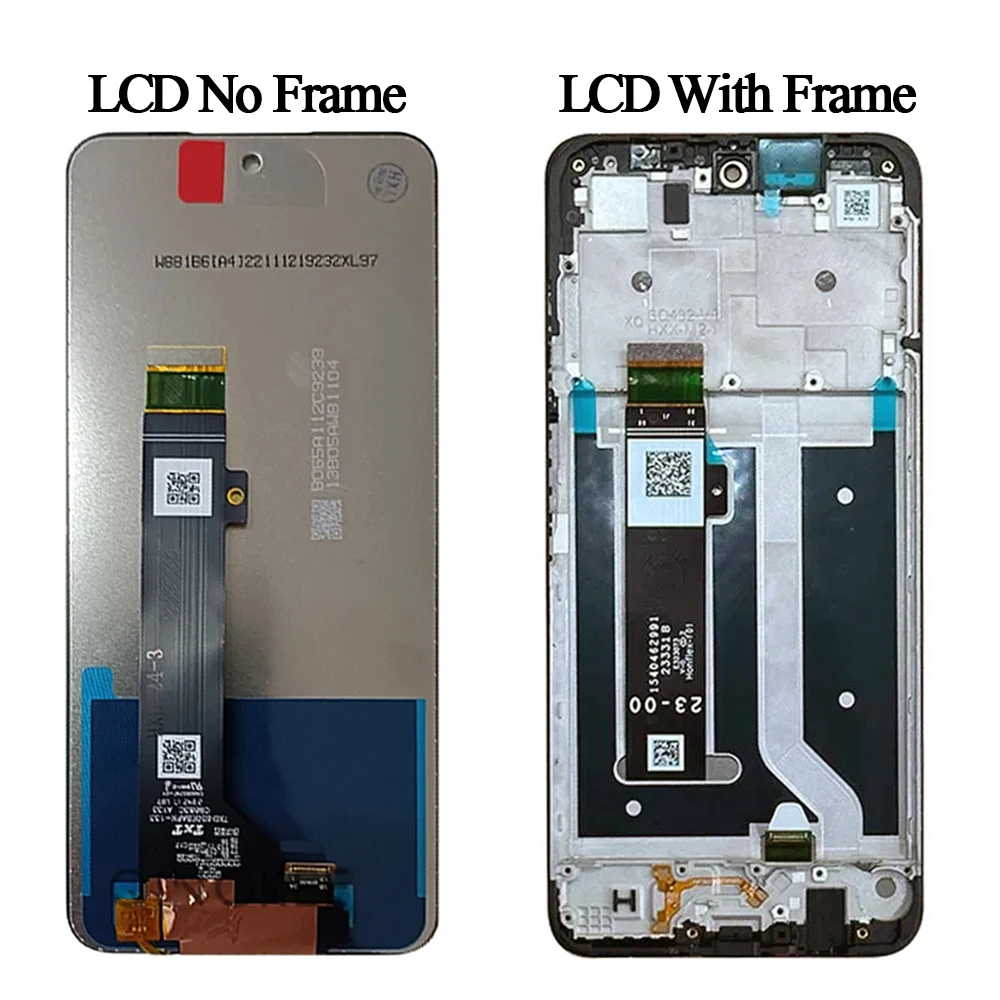 Imagem -03 - Lcd Touch Screen Digitalizador Montagem para Motorola Moto G34 Lcd Xt23632 65 Polegadas Original