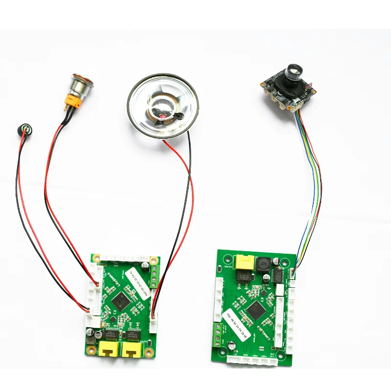 HZ-TB05 Hd Suara Sip Papan Modul Oem Voip Sip Ip Audio Telepon Pcb Kit Modul Paging Interkom Poe Kartu