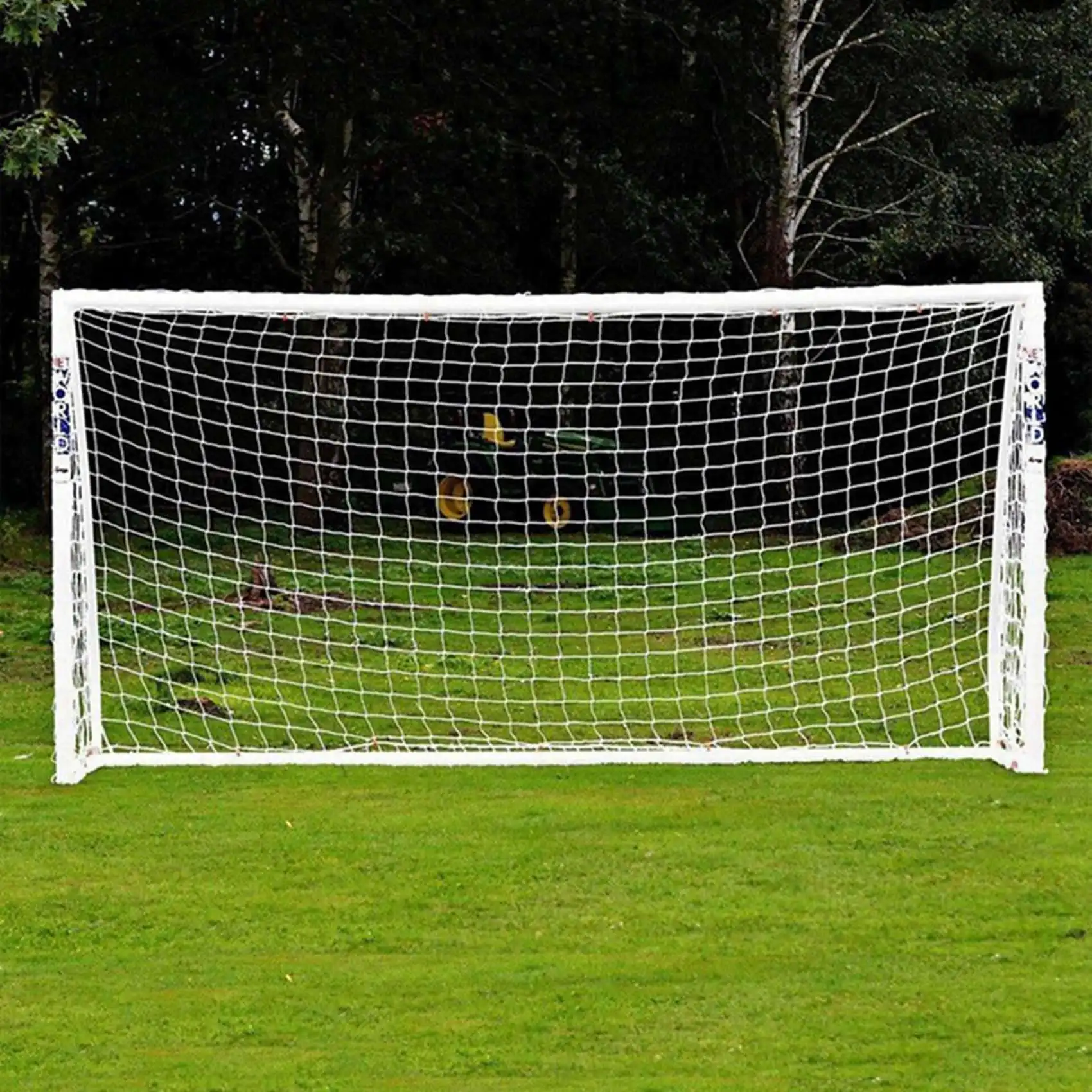 B93B-2X Jaring Gawang Sepak Bola Jaring Latihan Sepak Bola, Tiang Tidak Termasuk, Lentur, 3X2m, Diameter Tali Sekitar 0.5Cm