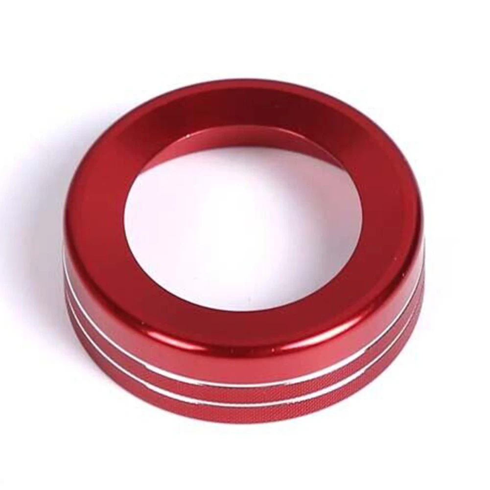 1x For Corvette C7 2014-2019 Center Console Correct Connector Direct Installation Knob Alloy Trim Ring Brand New