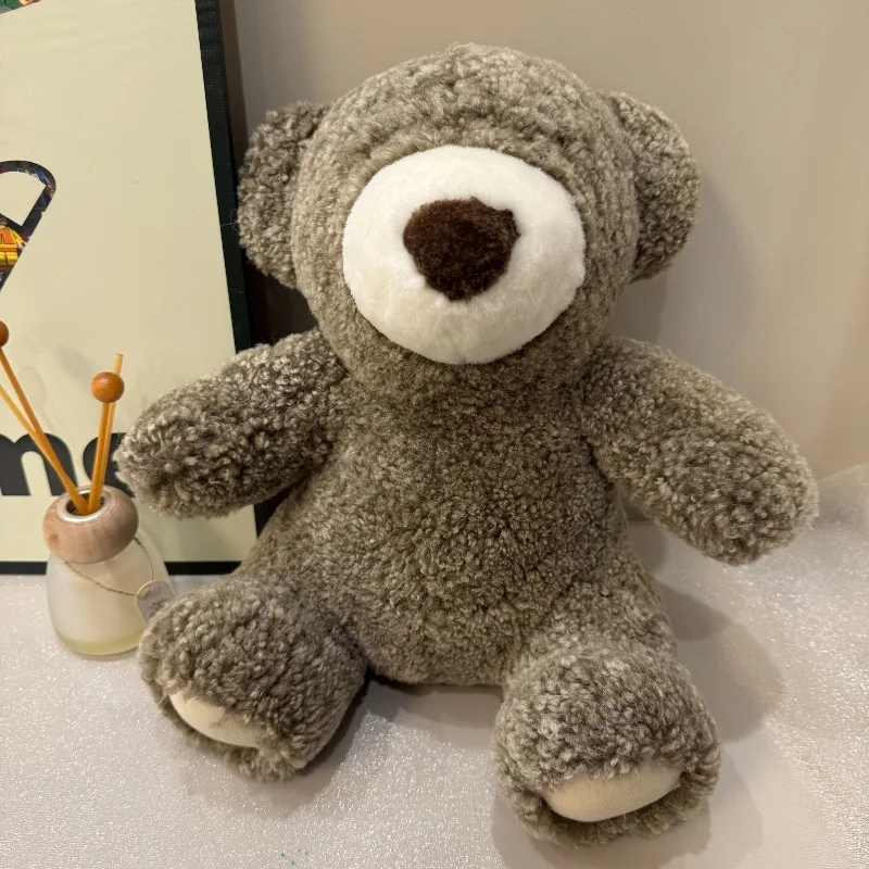 

Cute Bear Plush Toy Fluffy Soft Stuffed Animal Toys Car Interior Decor Bedroom Sofa Ornament Plush Doll Gift for Women Kids